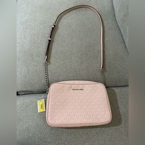 NWT Pink Michael Kors Pink Crossbody Bag